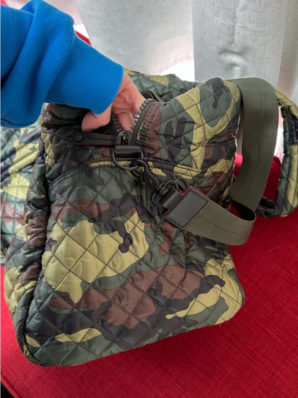 MZ WALLACE Jim Travel Bag Camo - Picture 11 of 12